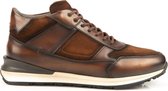 Greve 7540.01 - Volwassenen Lage sneakersVrije tijdsschoenen - Kleur: Cognac - Maat: 42