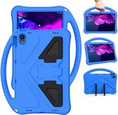 Cazy Stand Kids-proof draagbare tablethoesje voor Lenovo Tab P11 / P11 Plus - blauw