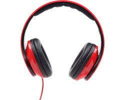 Koptelefoon Gembird STEREO DETROIT einklappbar Rot
