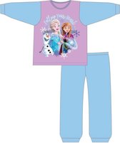 Frozen pyjama - maat 110 - Anna, Elsa en Olaf pyjamaset - Follow Your Heart