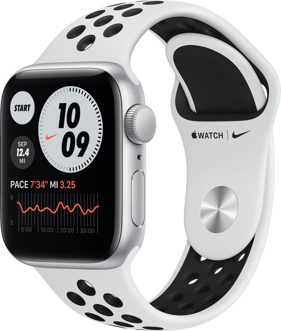 Apple Watch SE Nike OLED 40 mm Argent GPS (satellite) | bol