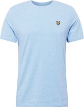 Lyle & Scott shirt marl Smoky Blue-M