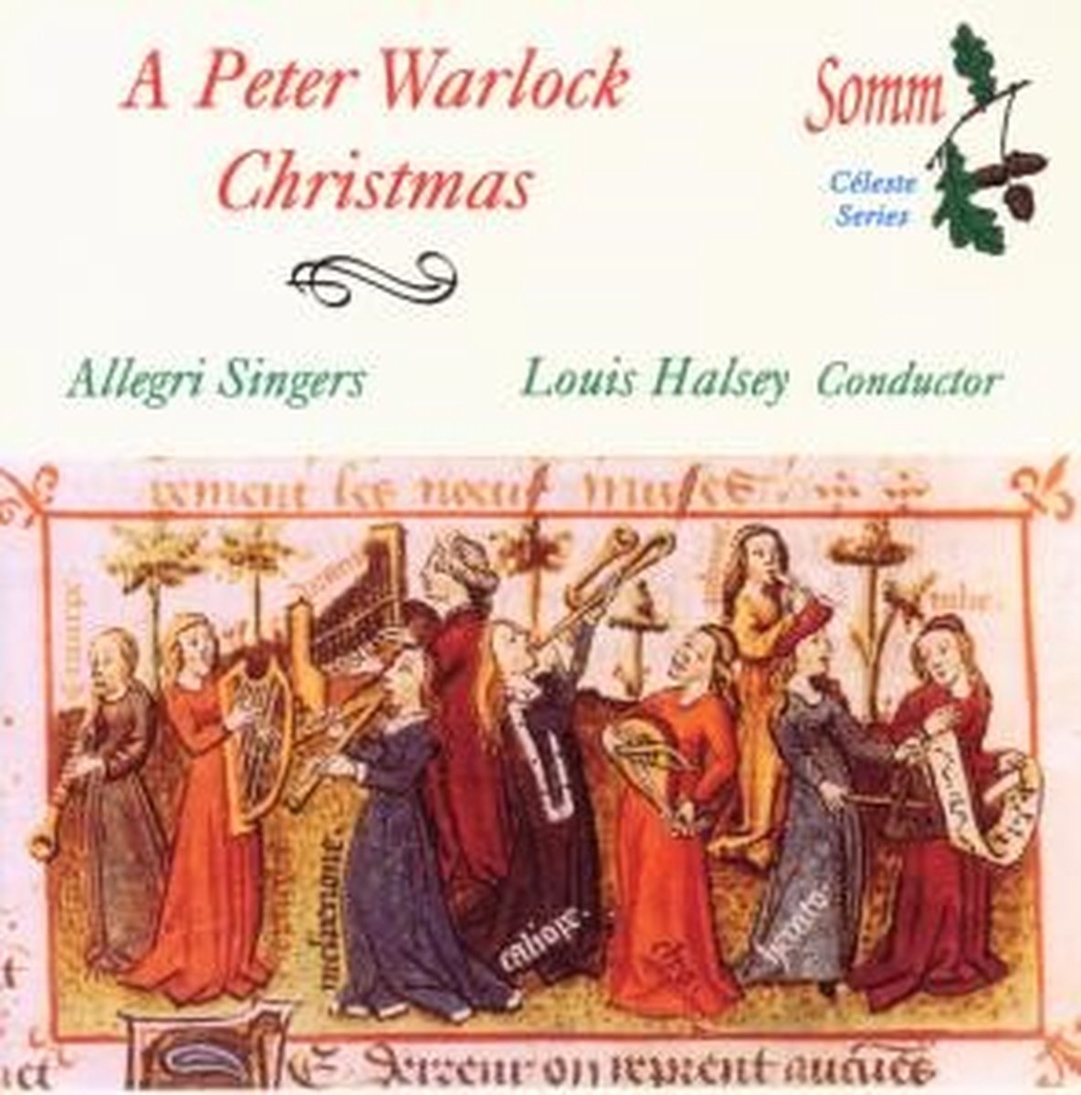 Allegri Singers, Louis Halsey - A Peter Warlock Christmas (CD)