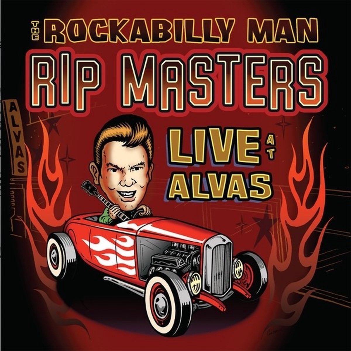Rip Masters - The Rockabilly Man / Live At Alvas (CD)