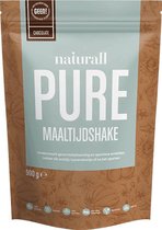 Naturall Pure - Maaltijdshake - Vegetarische Maaltijdvervanger - ondersteunt afvallen, gezond ontbijt of tussendoortje - 18 Maaltijden - Chocolade