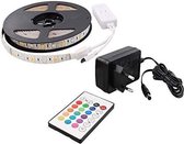 LSC Smart Connect Ledstrip (5 Meter) -Wit en Regenboogkleuren ledstrip - Smartphone connect led strip -