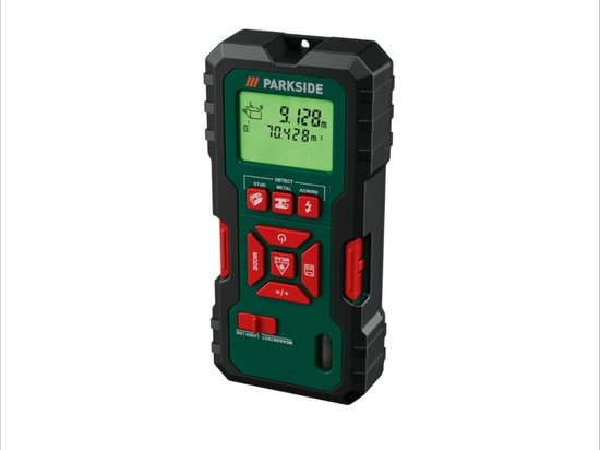 Détecteur multifonctions PARKSIDE® avec télémètre laser - 5-en-1 :  télémètre à... | bol.com