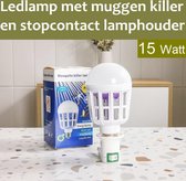 Muggenlamp - muggenvanger - violet licht - LED lamp - muggen killer - 15W