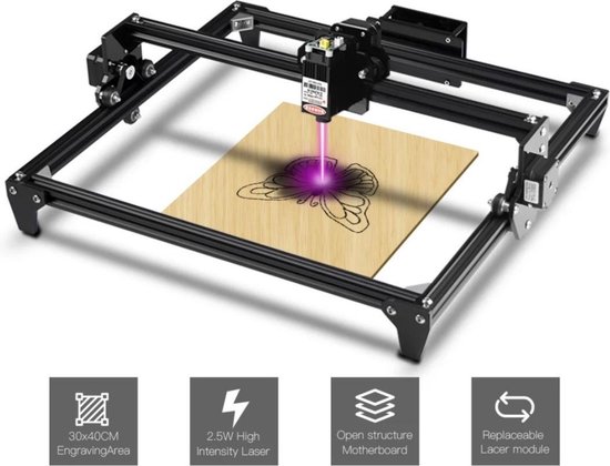 Machine de gravure laser - Coupeur laser - Graveur laser - 20W - Surface de  gravure :... | bol.com
