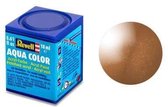 Revell Aqua #95 Bronze - Metallic - Acryl - 18ml Verf potje