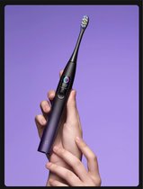 LORIOTH® Smart Elektrische Tandenborstel - Intelligente Tandenborstel Zwart - Tandenborstel Elektrische - Tandenborstel - 30 Uur Batterijduur - Zwart