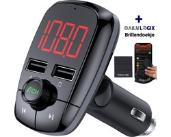 Bluetooth FM Transmitter - Autoradio - Carkit - Auto Accessories - Bluetooth Adapter - MP3 Speler - USB Stick - SD Kaart - Snellader Iphone/Samsung/Huawei - Muziek Streamen - Handsfree Bellen - Daily Logix®