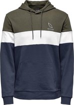 ONLY & SONS ONSLUKE LIFE REG CB HOODIE Heren Trui - Maat S