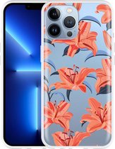 iPhone 13 Pro Max Hoesje Flowers - Designed by Cazy