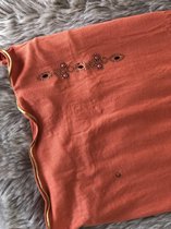 Hoofddoek- Hijab- Jersey scarf- Hoofddeksel- Sjaal- Inclusief 2 hoofddoek spelden- Royal Stone Collection- Oranje