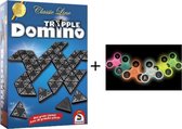 Tripple Domino & Glow-in-the-Dark Spinner | Classic Line Tripple Domino