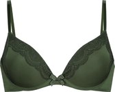 Hunkemöller Dames Lingerie Voorgevormde beugel bh Gina  - Groen - maat C75