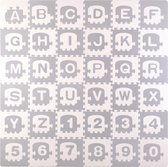 Puzzelmat Letters en Cijfers - 36 stuks  - Speelkleed Baby -Baby Foam Speelmat