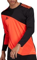 adidas Squadra 21 Sportshirt - Maat S  - Mannen - rood/oranje - zwart
