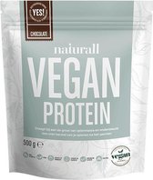 Naturall Vegan Proteïne Shake - Natuurlijke Plantaardige Eiwitshake / Natuurlijk Plantaardige Proteïne Poeder - 500 gram - 20 shakes - Chocolade