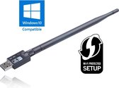 Wifi Adapter USB - Wifi Dongle -2.4Ghz en 5Ghz - Hoge Snelheid - Geschikt voor Windows/MAC OS/Linux