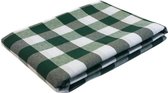 Nappe à grande carreaux, vert 140 x 280 (sans repassage) - été - pique-nique - vichy