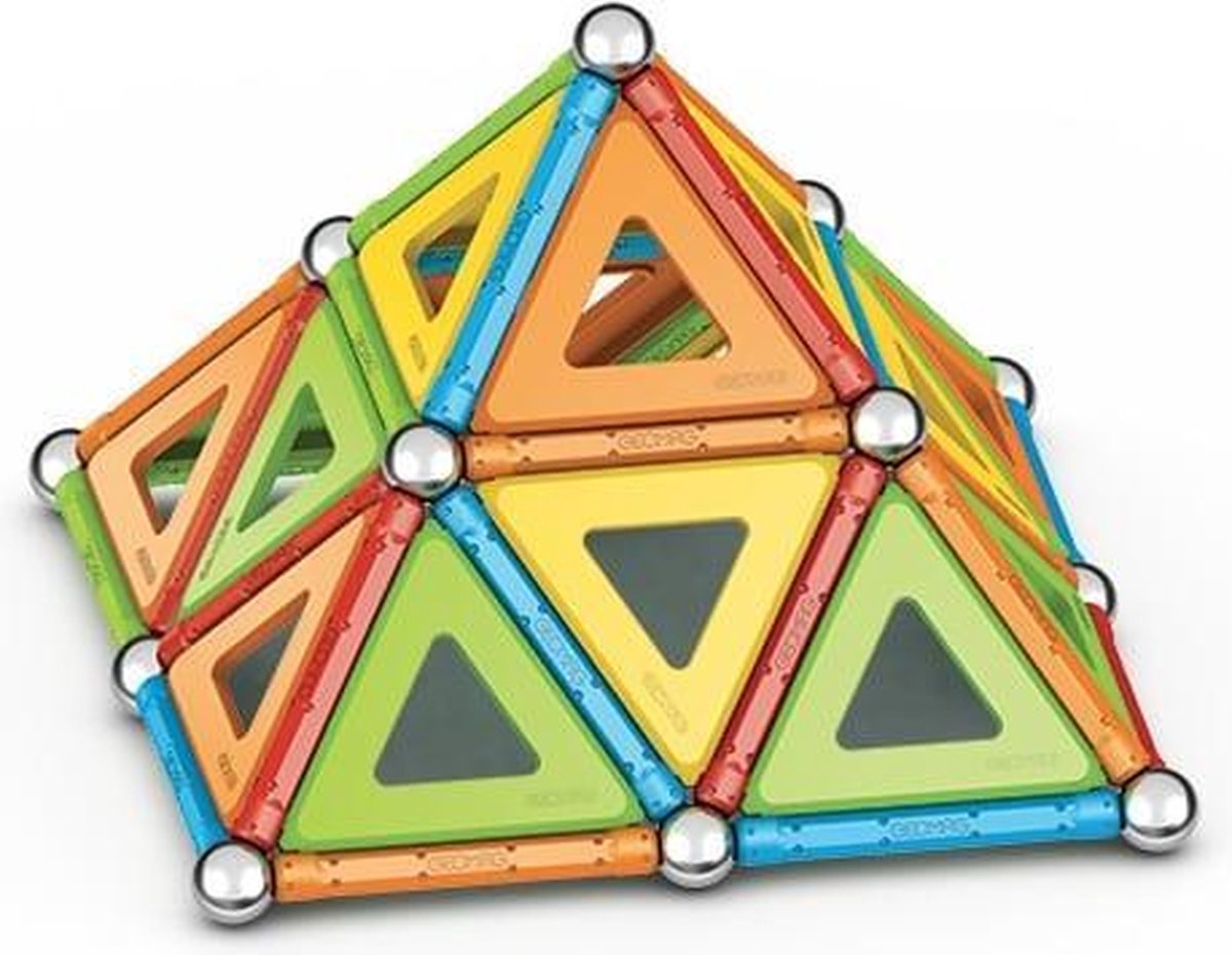 Geomag Super Color Recycled - Magnetisch Constructiespeelgoed met Panelen - 114-delig - Vanaf 5 jaar — afbeelding 11