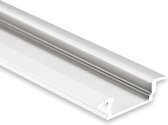 PL8 Subra aluminium profiel 1m voor LED strips + afdekking helder