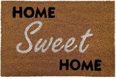 Tapis coco Home Sweet Home - Paillasson 50x80 cm