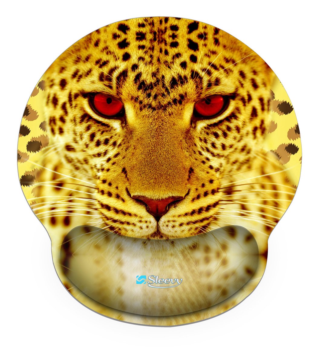 muismat polssteun cheeta - Sleevy - mousepad - Collectie 100+ designs