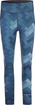 Re-Born Sport Legging Reversible Dames - multi blauw en nachtblauw - Maat L