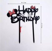 Mickey en Minnie Mouse Taart Topper|Taart decoratie | Thema Minni Mouse|Thema Mickey Mouse | Cake Topper |Taartversiering | Kinder Verjaardag