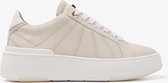 VIA VAI Jessy Mae Sneakers - Leer - Beige - Maat 38