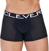 Clever - Strategy Boxershort - Transparant Mannen Boxer - Mesh - Zwart