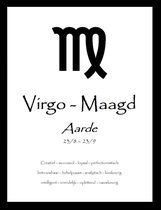 Sterrenbeeld │Maagd │Virgo │ Poster │Magnetisch