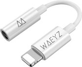 WAEYZ - Aux Kabel geschikt voor iPhone - Apple Lightning naar 3.5MM Koptelefoon Jack Adapter - Compatible met iPhone 13/12/11 / XS MAX / XR / X / 8/7/6 / iPad