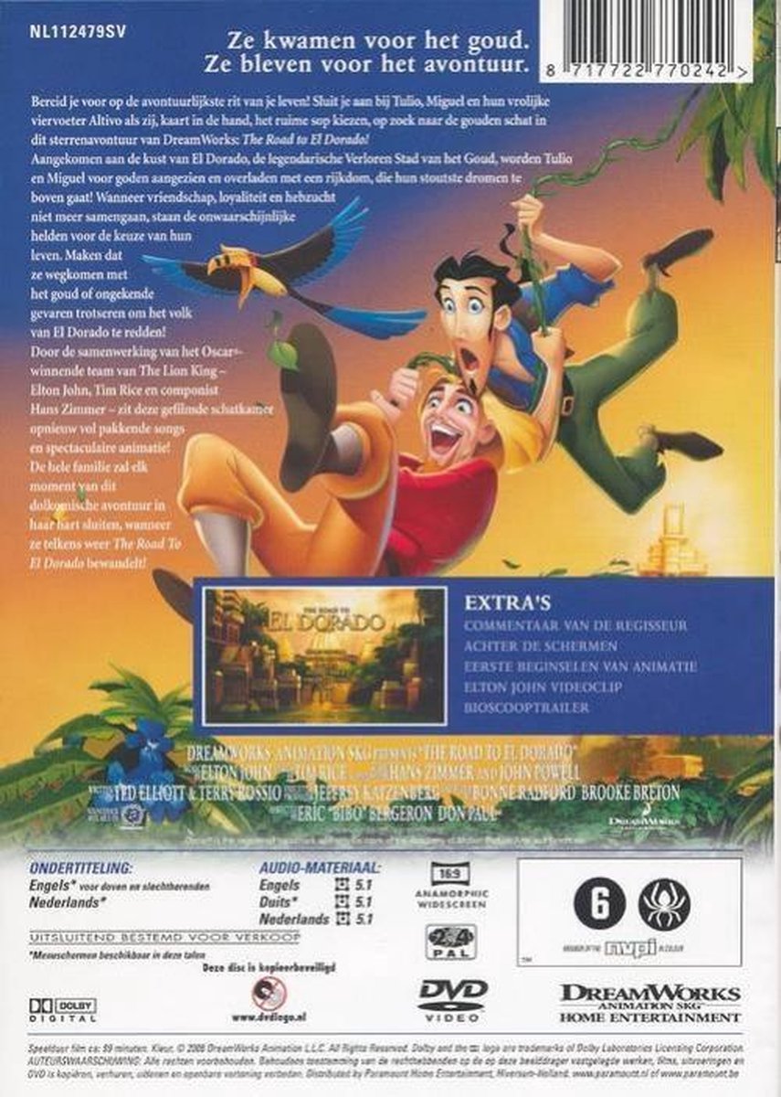 Speelfilm - Road To El Dorado