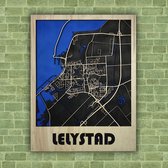 Plaatsplattegrond Stadsplattegrond 3D Lelystad Standaard