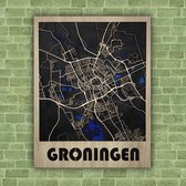 Plaatsplattegrond Stadsplattegrond 3D Groningen Standaard