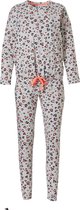 Rebelle Neon Twist Vrouwen Pyjamaset - Orange - Maat 38