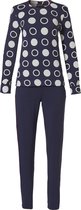 Pastunette Deluxe Monochrome Vrouwen Pyjamaset - Dark Blue - Maat 44