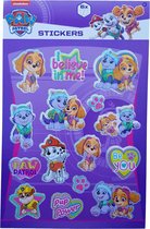 Paw Patrol Stickerboek met glitters "Roze"