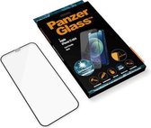 PanzerGlass Gehard Glas Ultra-Clear Screenprotector Geschikt voor Apple iPhone 12 Mini - Zwart