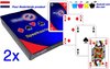 Afbeelding van het spelletje Bingo-doe Professionele speelkaarten (2 spellen) - Kaartspel gedrukt met Bio-inkt - Nederlands product