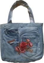 Handgemaakte jeanstas denimtas spijkertas Cars