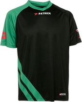 Patrick Victory Shirt Korte Mouw Kinderen - Zwart / Groen | Maat: 7/8