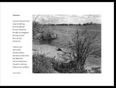 Acacia – Waterkant 2  – maçonniek gedicht in fotolijst zwart aluminium 30 x 40 cm