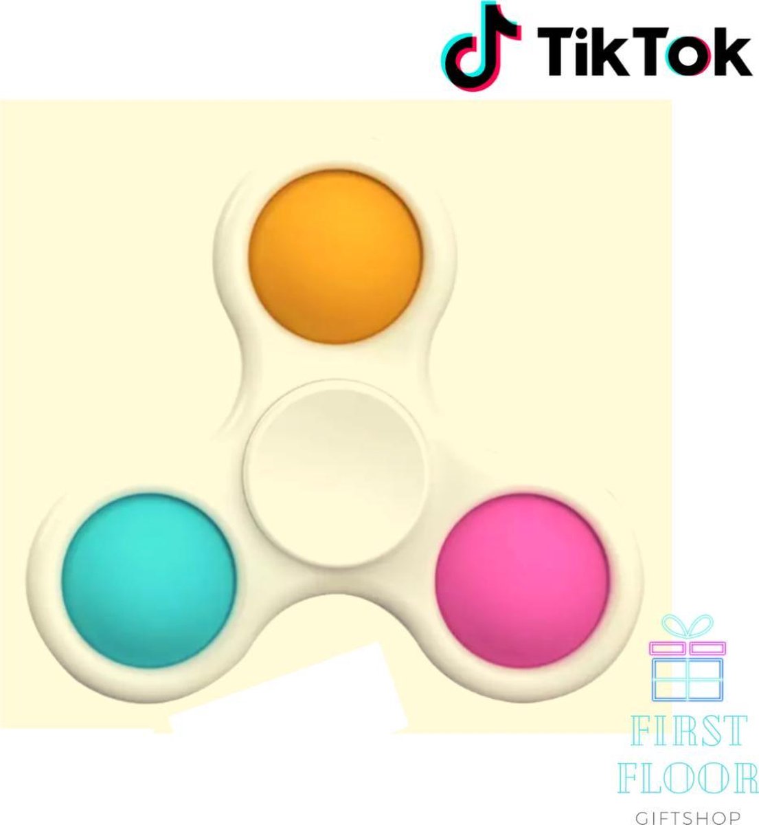Simple Dimple Spinner - Set van 2 - Fidget Toys - Simple Dimple Triple ...