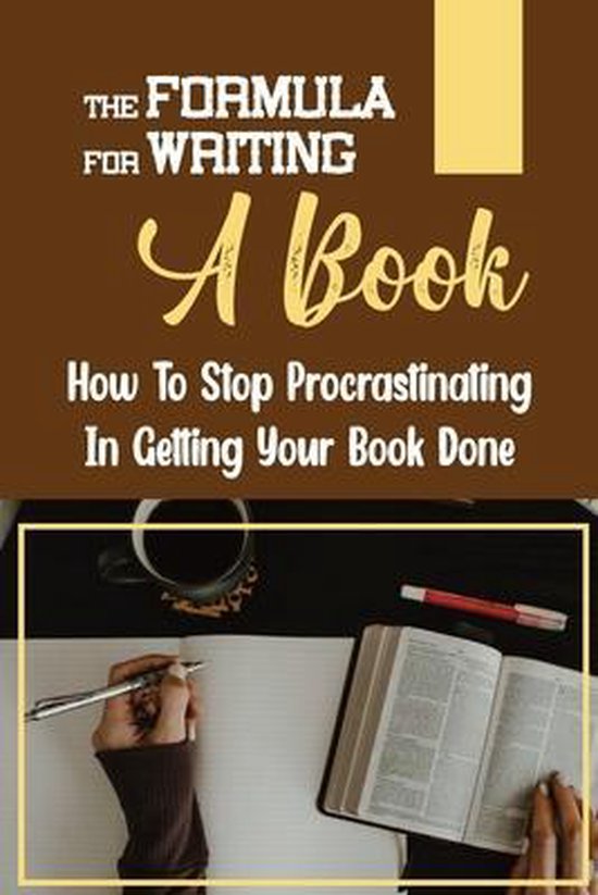 The Formula For Writing A Book - cover