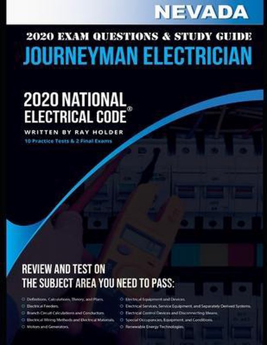 Nevada 2020 Journeyman Electrician Exam Questions and Study  ... - cover
